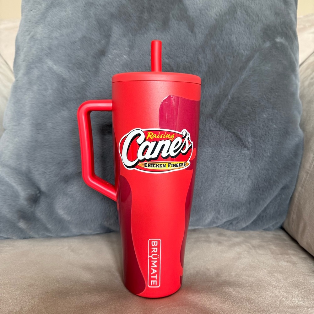 Red Brumate Tumbler Raising Cane’s LIMITED EDITION x Large 40oz NEW w/ Box